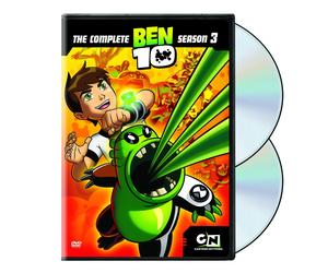 Ben 10: The Complete Season 3 (DVD) Tara Strong Paul Eiding Meagan Smith