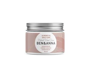 Ben & Anna Crema per le mani con olio di mandorle (30 g) - cura quotidiana