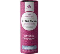 BEN&ANNA Cura Deodorant PaperStick Natural Deodorant Stick Pink Grapefruit 40 g