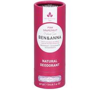 BEN&ANNA Cura Deodorant PaperStick Natural Deodorant Stick Pink Grapefruit 40 g