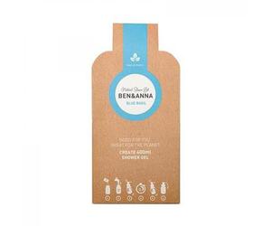 Ben & Anna Gel doccia in granuli BASILICO BLU, 2 × 20 g (2 x 200 ml)