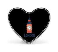 Ben Ben London, simpatica spilla a forma di cuore, spilla per cappelli, accessori per abbigliamento, gioielli, regali per feste di nozze