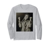 Ben E Re Soul R&B Il cantante Drifters di Dick Barnatt Maglia a Manica