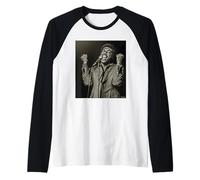 Ben E Re Soul R&B Il cantante Drifters di Dick Barnatt Maglia con Maniche Raglan