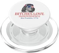 Ben Franklin 1776 Le femmine amano l'indipendenza PopSockets PopGrip per MagSafe