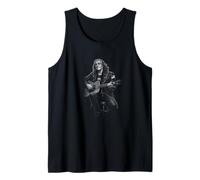Ben Franklin Suonare Chitarra Acustica Rock Anthem Vibes Canotta