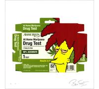 Ben Frost - Litografia (estrazione pigmentata) ""Sideshow Buzz"" 30x30 cm - 2021