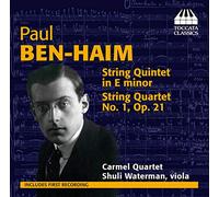 Paul Ben-Haim Paul Ben-Haim: String Quintet in E Minor/... (CD) Album
