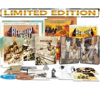 Ben-Hur (Limited Collector's Edition, Steelbook) [1959] [4K UHD + Blu-ray] [Region Free]