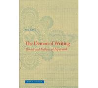 Ben Kafka The Demon of Writing (Copertina rigida) Zone Books
