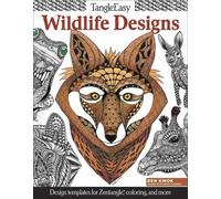 Ben Kwok TangleEasy Wildlife Designs (Tascabile) TangleEasy