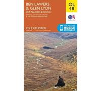 Ben Lawers & Glen Lyon, Loch Tay, Killin & Kenmore (Map) OS Explorer Map