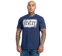 BENLEE Rocky Marciano - Maglietta da Uomo, Motivo Etichetta, Blu (Blu), XXL