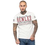 T-shirt Benlee Champions manica corta bianco nero rosso - L