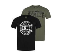 BENLEE Darcut T-Shirt, Oliva/Nero, s Male-Adulto