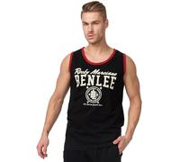 BENLEE Rocky Marciano Men Jersey Singlet Pittsfield, Shirt Uomo, Nero, L