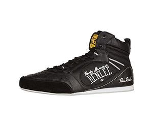 Ben Lee Rocky Marciano, Stivaletti da Boxe Uomo The Rock, Nero (Black/Concrete Grey), 40