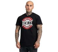 T-shirt Benlee Boxing Logo manica corta nero bianco rosso - XL