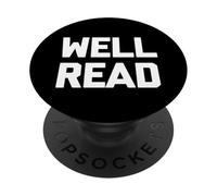 Ben letto - Lettura divertente e intelligente del bibliotecario del lettore di libri PopSockets PopGrip Adesivo