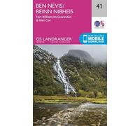 Ben Nevis (Map) OS Landranger Map