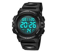 BEN NEVIS Orologio da Polso Orologi Sport per Bambini Digitale Multifunzione Impermeabile LED Luce Allarme Calendario Data con Cinturino in Silicone Blu