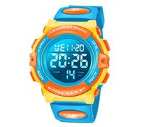 BEN NEVIS Orologio da Polso Orologi Sport per Bambini Digitale Multifunzione Impermeabile LED Luce Allarme Calendario Data con Cinturino in Silicone Blu