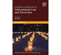 Ben Saul Research Handbook on International Law and Terrorism (Copertina rigida)