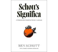 Ben Schott Schott’s Significa (Copertina rigida)