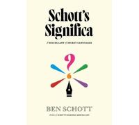 Ben Schott Schott's Significa (Copertina rigida)