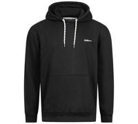 BEN SHERMAN Felpa Casual Con Cappuccio In Gomma Sollevata Nero Nuovo
