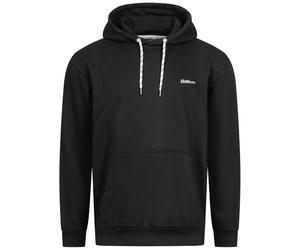 BEN SHERMAN Felpa Casual Con Cappuccio In Gomma Sollevata Nero Nuovo