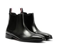 Ben Sherman Kendrick Stivali Neri Da Uomo In Pelle