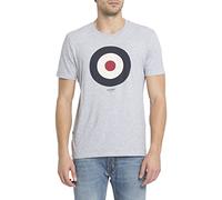 Ben Sherman MB12872 T-Shirt, Grigio (Oxford Marl F18), L Uomo