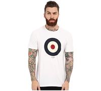 Ben Sherman MB12872-T-Shirt Uomo Bianco (Bright White) XXL