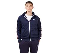 Ben Sherman Mens House Taped Track Top Felpa, Blu navy, M