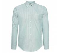 BEN SHERMAN Oxford Cotton Uomo Camicia a maniche lunghe 1012797-VERDE SCURO verde S