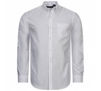 BEN SHERMAN Oxford Uomo Camicia a maniche lunghe 0077857-BIANCO bianco S