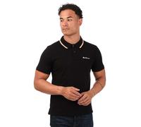 Ben Sherman Polo da uomo a maniche corte, Nero , M