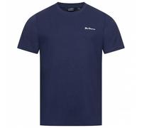 BEN SHERMAN Small Logo Uomo T-shirt 0076266-TWILIGHTDENIM blu S