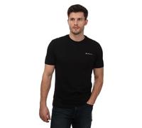 Ben Sherman T-shirt da uomo con logo Script in nero, Nero , M