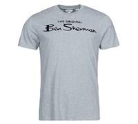 Ben Sherman T-shirt SIGNATURE FLOCK TEE in Grigio EU S