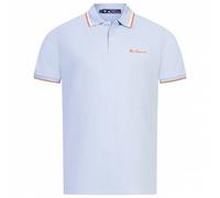 BEN SHERMAN Twin Tipped Uomo Polo 0076270N-BLU PALLIDO blu M