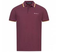 BEN SHERMAN Twin Tipped Uomo Polo 0076270N-PORT rosso L