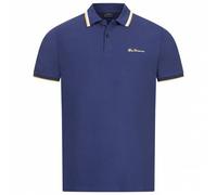 BEN SHERMAN Twin Tipped Uomo Polo 0076270NR-TwilightDenim blu M