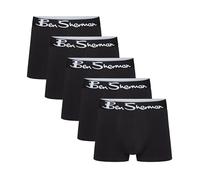 Ben Sherman Uomo, Boxers, Nero, Confezione da 5, Piccolo