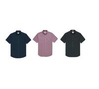 Ben Sherman Uomo '' S Classico Manica Corta Cotone Organico Camicia 2XL-5XL