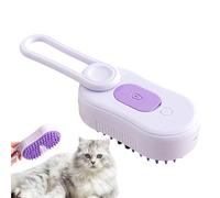 Ben spazzole a vapore per gatti - pennello a vapore per di gatti, pennello per cura felica ricaricabile USB, pennello spray per animali domestici per la depilazione, pennello a vapore per animali