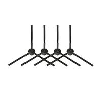 Ben spazzole laterali a 3 braccia for ilife V7 V7S v 7s Pro Plus CHUWI Robot Accessori aspirapoli Accessori di ricambio Parti di ricambio spazzola laterale(ILF003 for 4pcs)