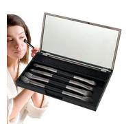 Ben spazzole per il trucco a doppia faccia, pennello per trucco a doppia estremità - 4x set di pennelli per trucco a doppia estremità | Kit di strumenti cosmetici con spugna di pulizia, base e applica