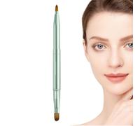 Ben spazzole per il trucco a labbra retrattili, spazzole a due lebbra | Applicatore di rivestimento per rossetto per trucco retrattile - Rifere per le labbra a prova di polvere per lavoro, viaggio,